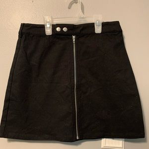 Wild Honey Black Mini Skirt